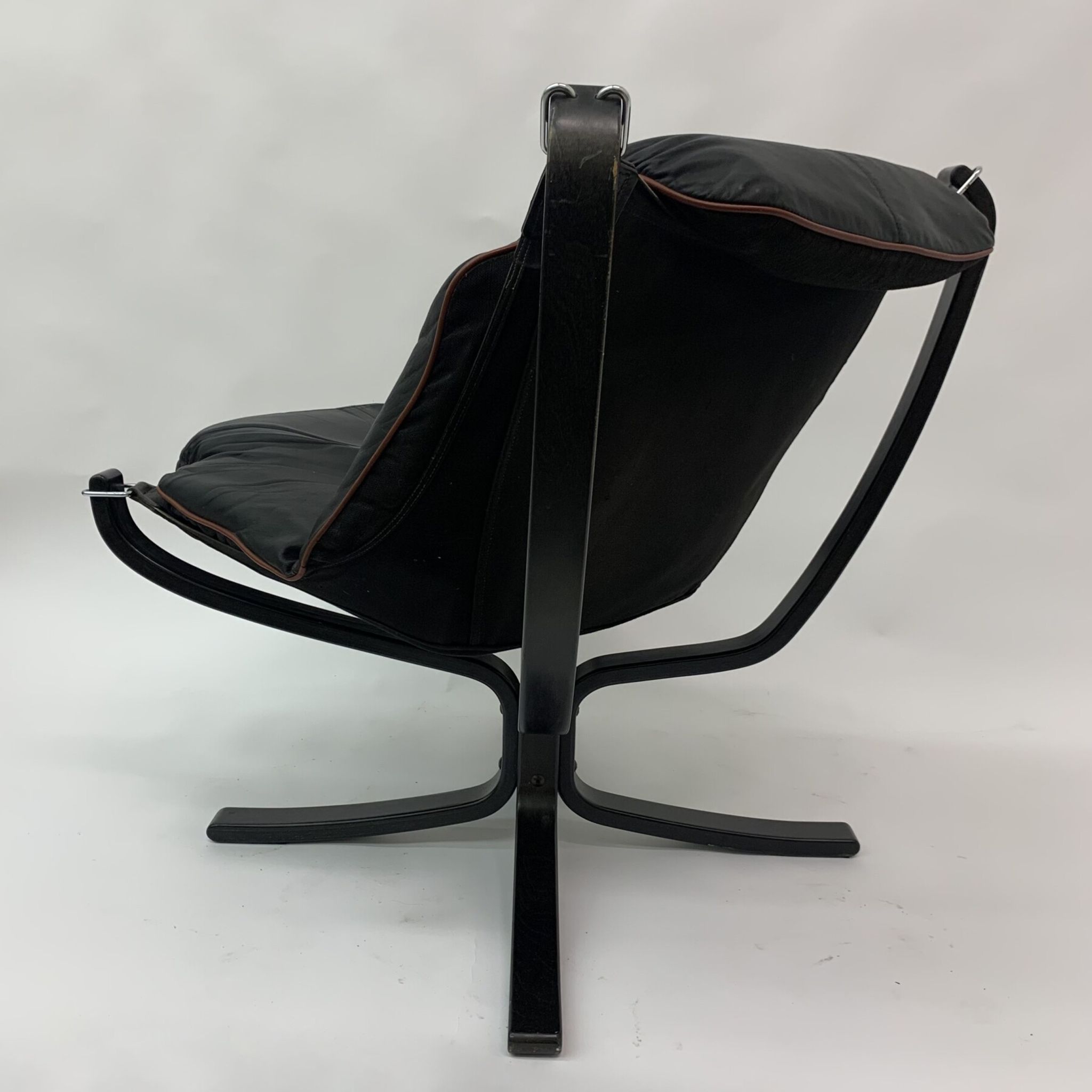 Falcon leather armchair by Sigurd Ressel for Vatne Møbler 1970s