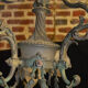 Lustre en bronze style louis XVI