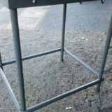 Industrial furniture with drawers on feet 1950