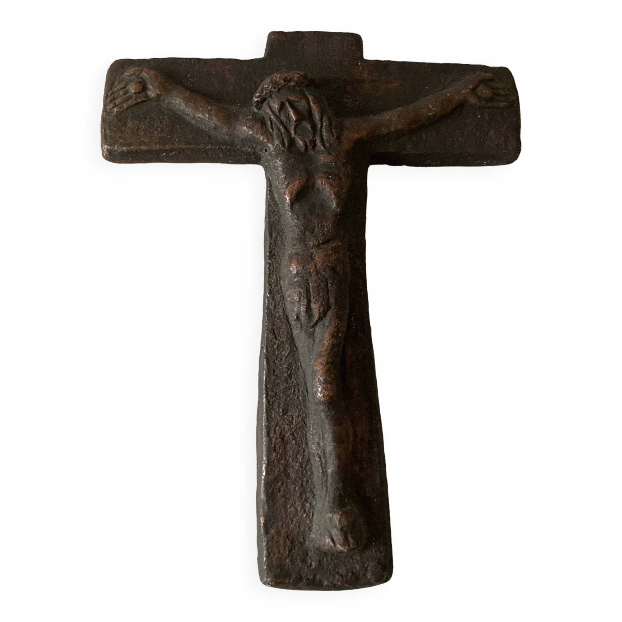 Crucifix signed Roy Poete