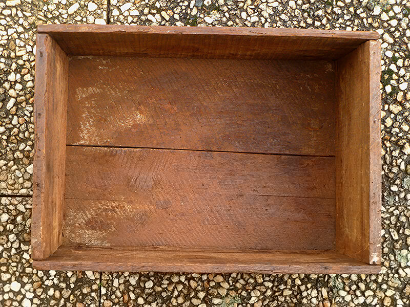 old wooden crate "Brazil"