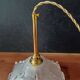 Pair of Art Deco pendant lights by Jean Gaultier, vintage pendant lights from the 1930s