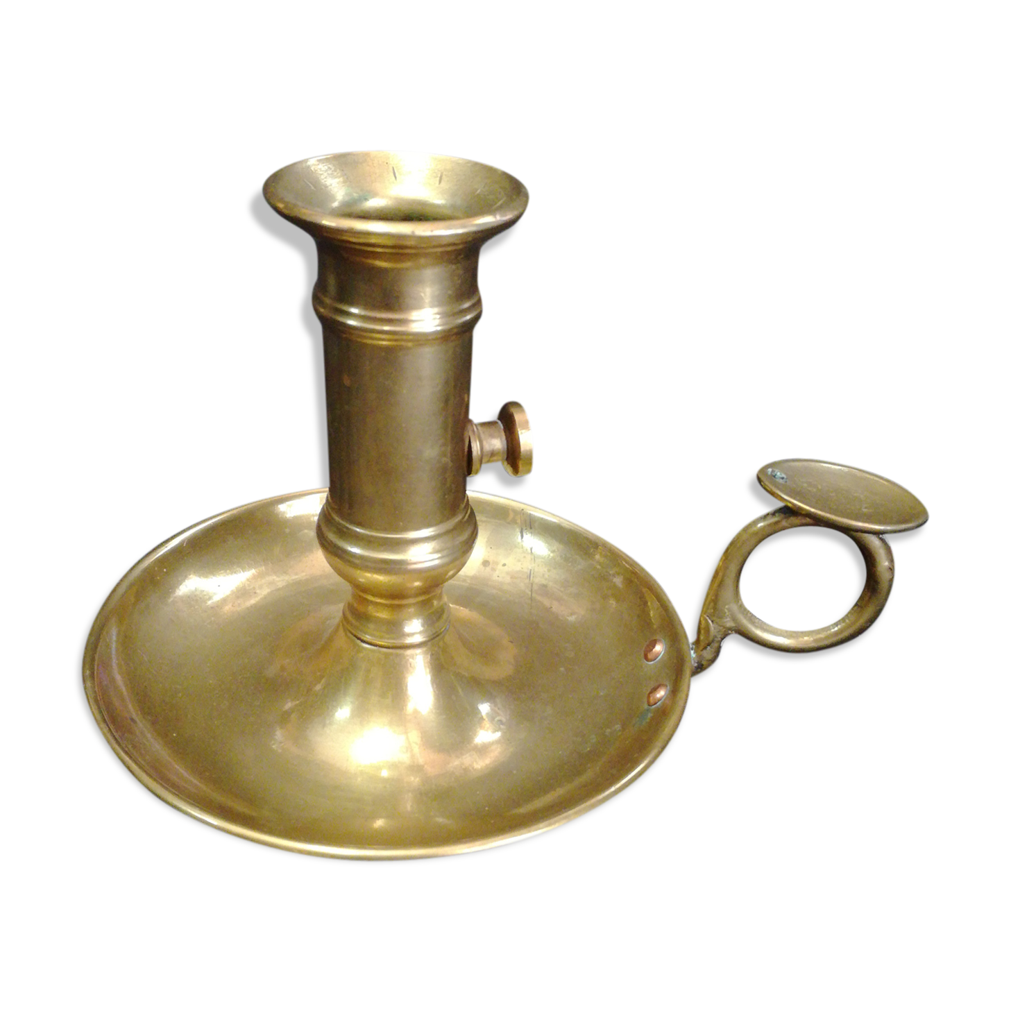 Brass candlestick