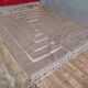 Authentic traditional handwoven beni ourain rug, size 140/260 cm.