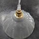 Antique opalescent pressed glass cup pendant lamp, art deco portable lamp