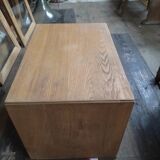 Bedside table wood aero-gum inlaid