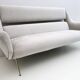Gigi Radice Mid-Century Modern Italian Velvet Sofa for Minotti, 1950s