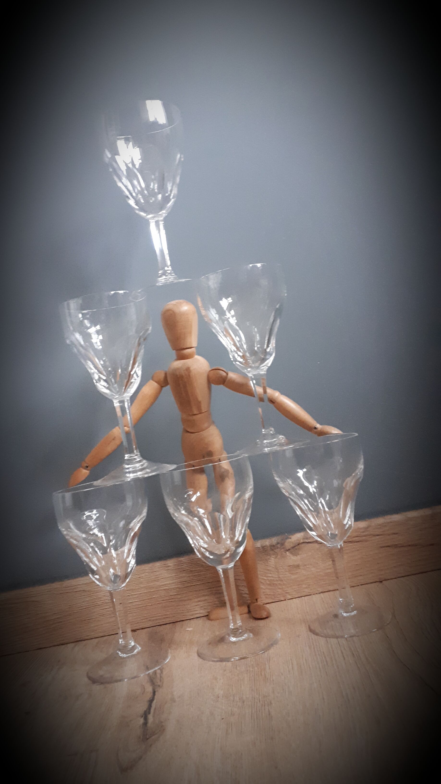 Set 6 wine glasses