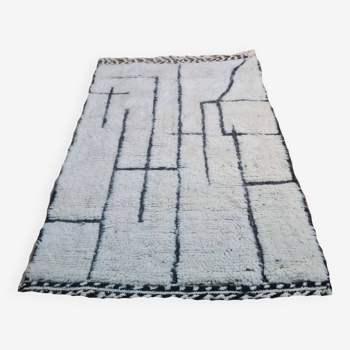 Tapis berbère en laine fait main 150 X 100 CM