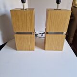 Set of 2 designer lamps from the 80s and 90s