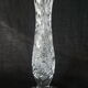 Vase soliflore cristal de bohème taillé main