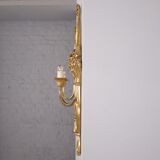 Pair of Louis XVI gilded wall sconces