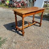 Walnut table 19th