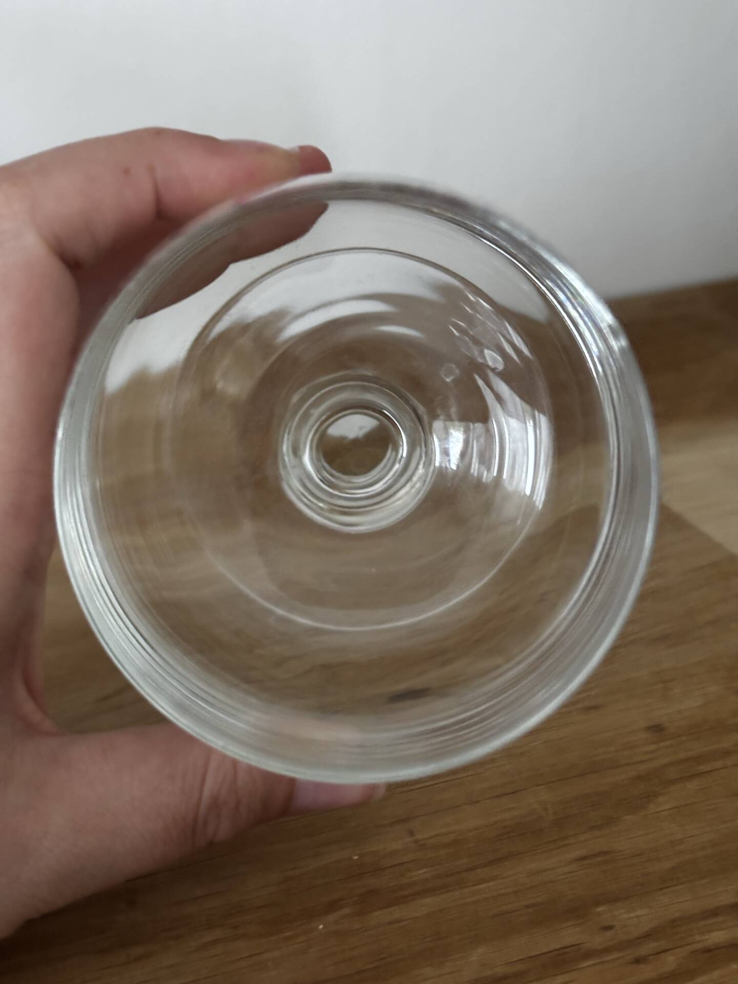 Vintage lot de 6 verres à pied Luminarc fleurs roses