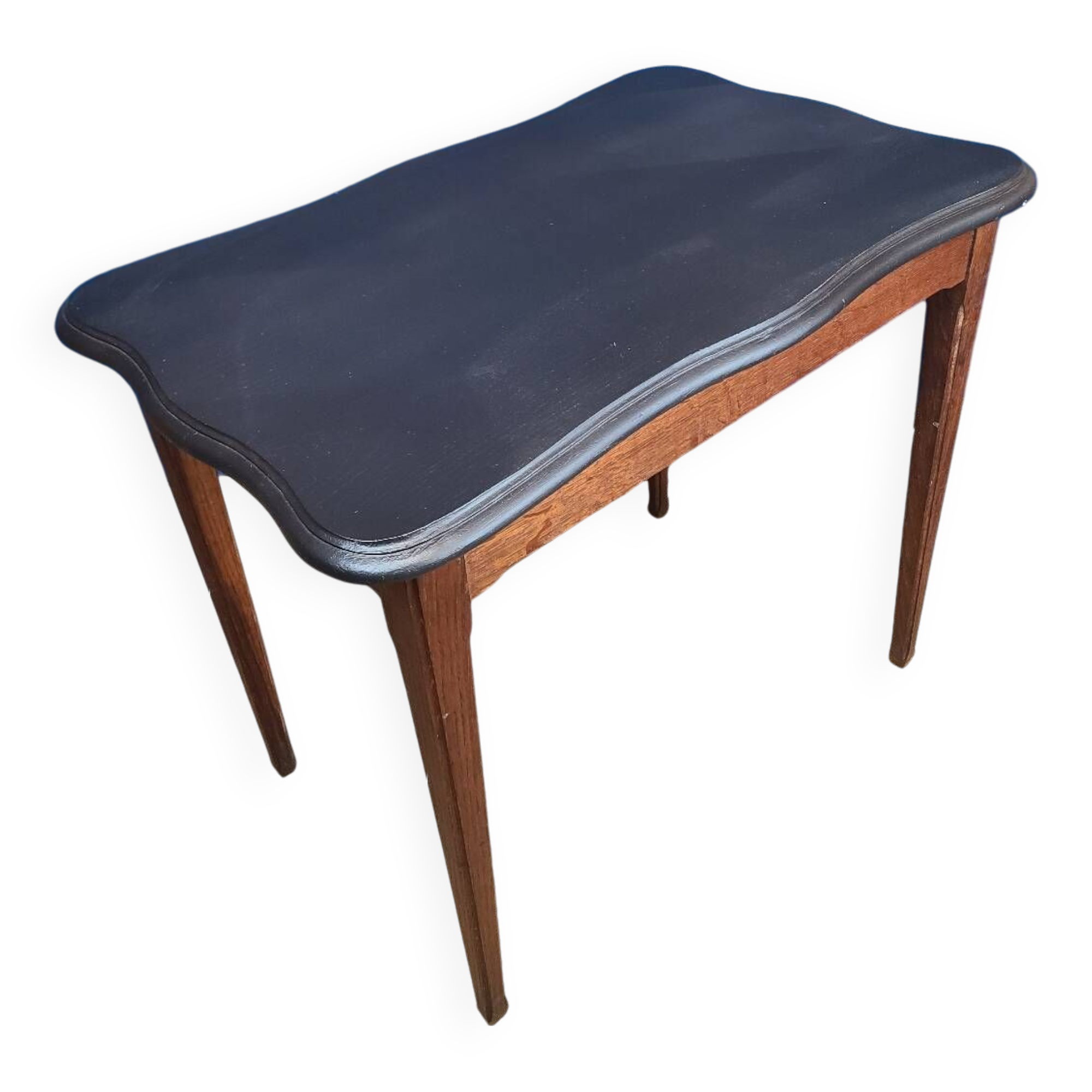 Vintage art deco table 1930 in solid wood