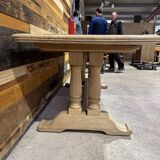 Solid oak farmhouse table