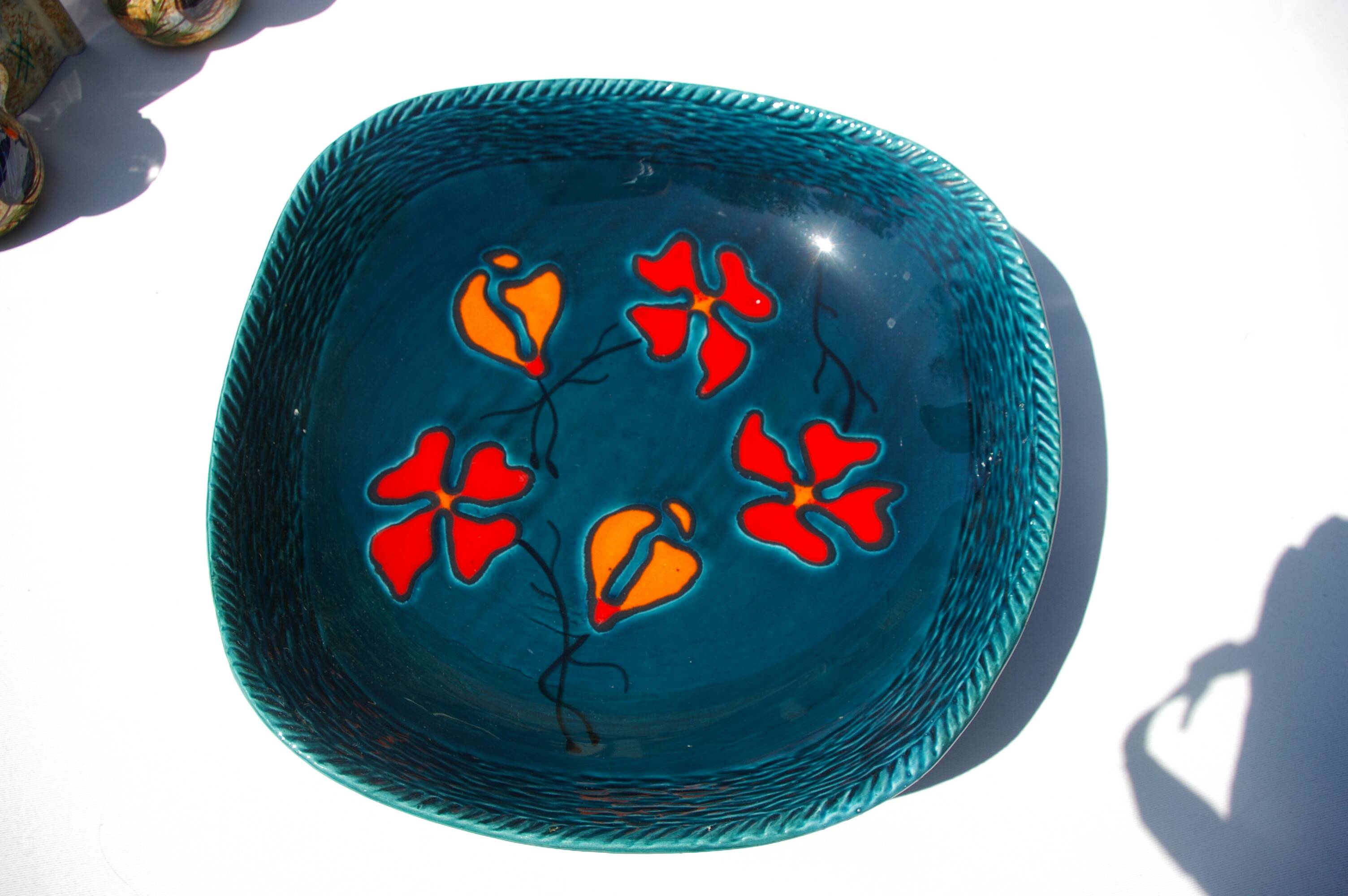 Vintage 60'S ceramic cut by Poët-Laval