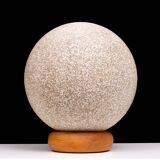 Ball lamp on Pine base 1970 France