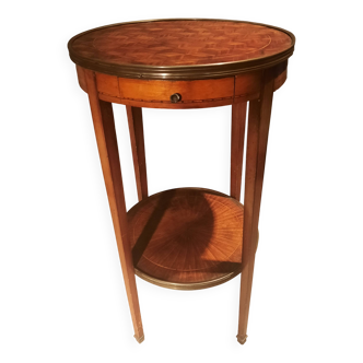 Louis XVI style marquetry side table