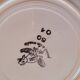 Lot of 12 old Rose Mai plates