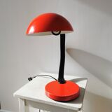 Vintage Red Desk Lamp: Mid-Century Modern Oslo Table Light