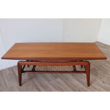 Scandinavian teak coffee table Samcom 1960 edition