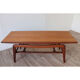 Table basse scandinave en teck édition Samcom 1960