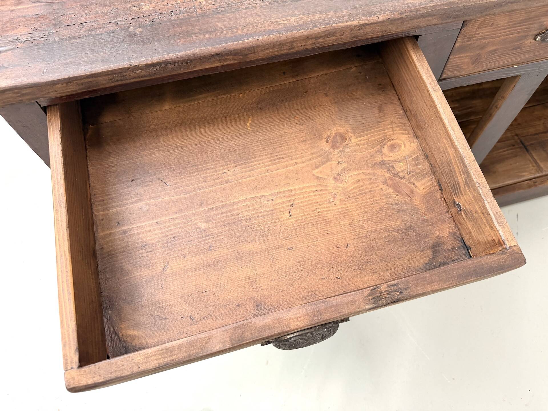 Solid Walnut Trade Counter