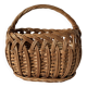 Panier enfant vintage en osier tressé