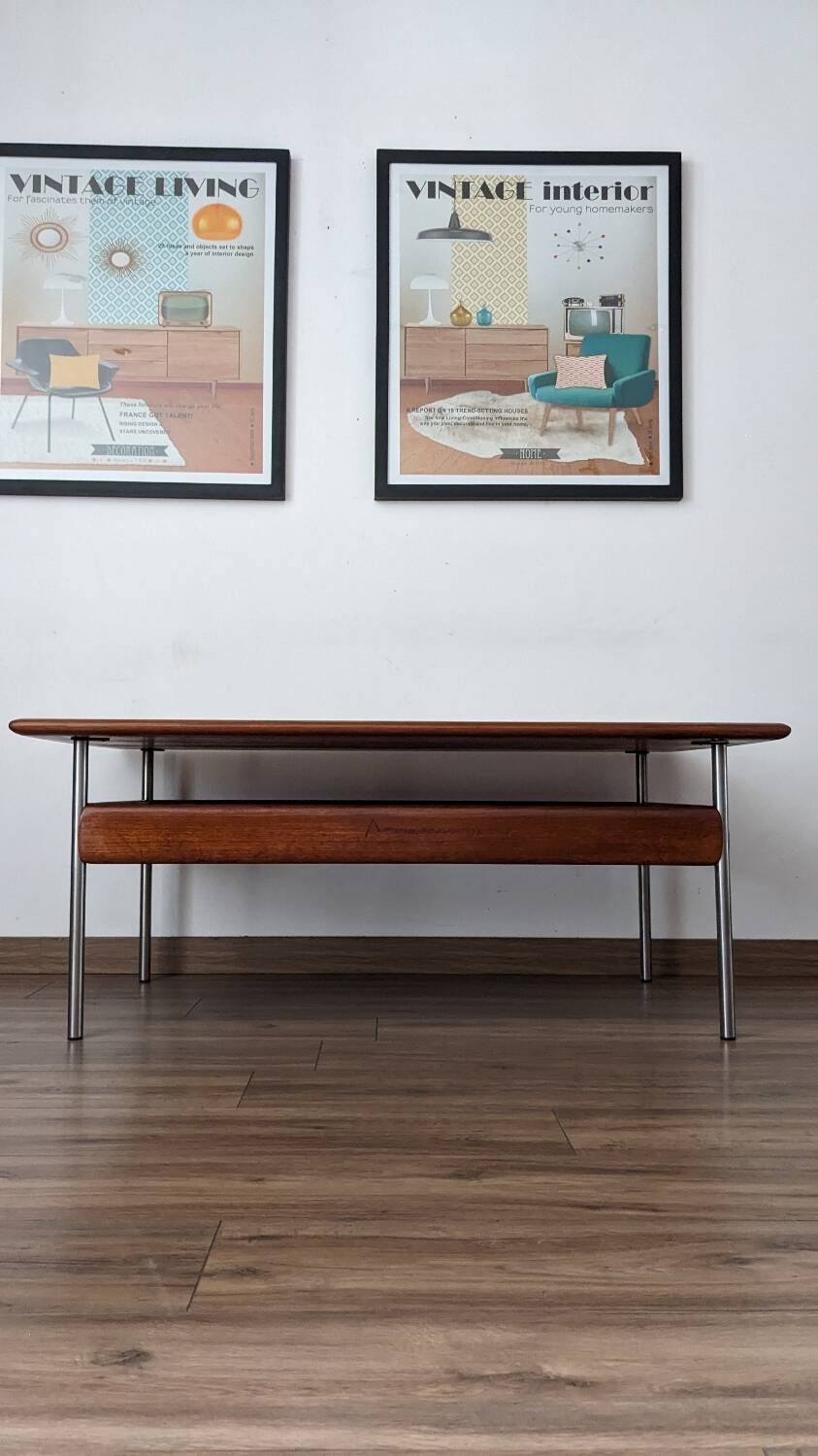 Vintage Scandinavian design coffee table