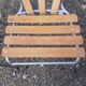 Lot de 4 chaises de bistrot fer et bois