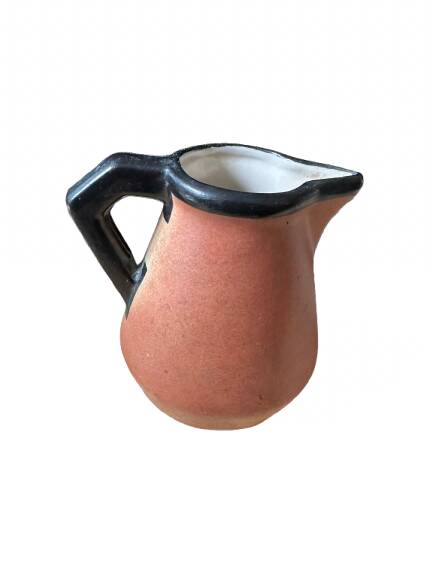 Basque stoneware milk jug from Ciboure