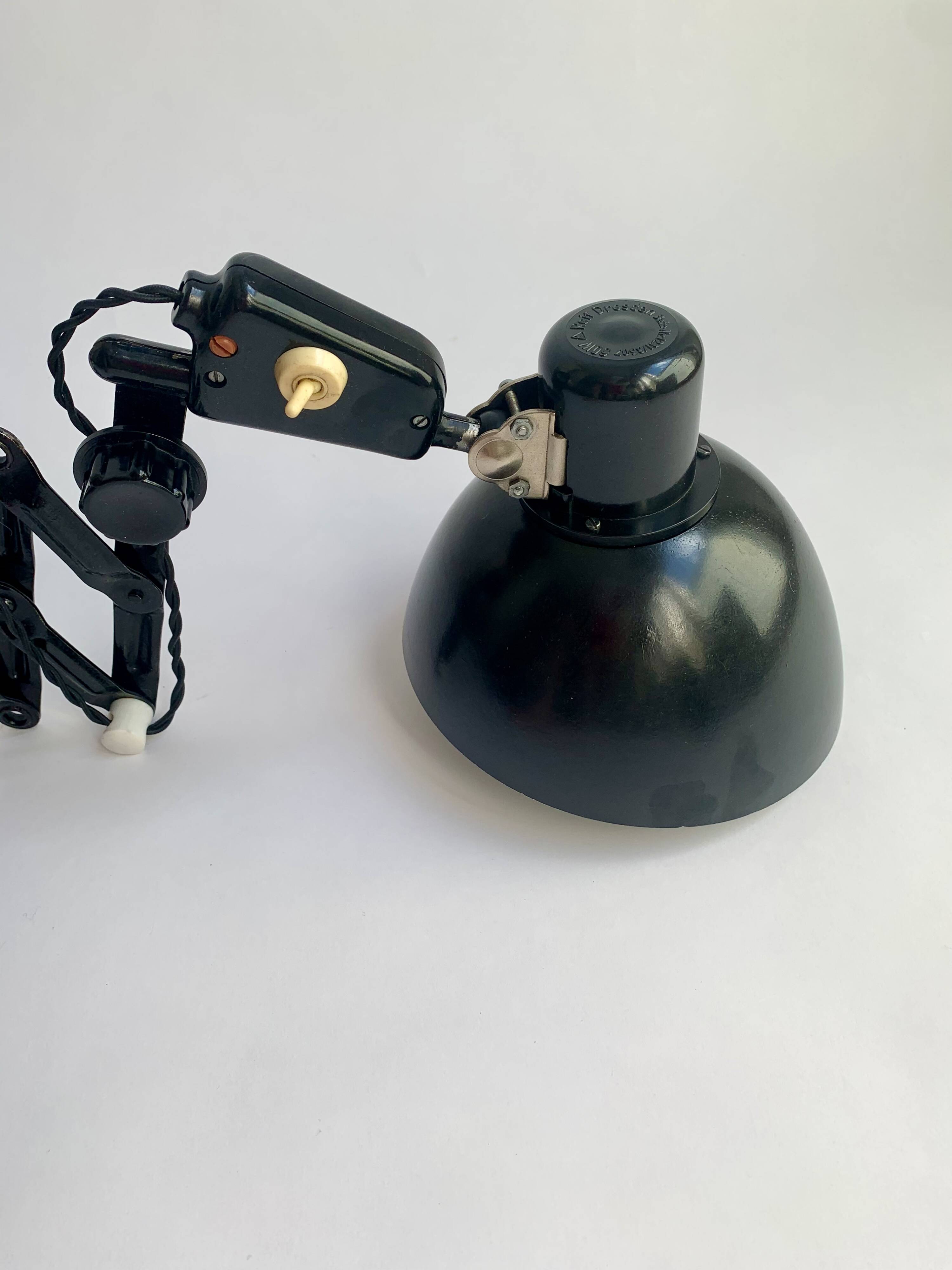 Scissor Lamp, Reif Dresden, Germany, 1960s