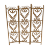 Screen Rattan bamboo Vintage Peacock Emanuelle