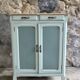 Vintage water green Parisian sideboard