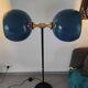 Lampadaire vintage 1980 double éclairage