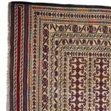 Kilim Afghan ethnic wool handmade 203x135 cm