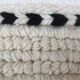 2 bedspreads 63 cm x 123 cm “handmade” wool whore