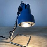 Vintage blue spot lamp, 70s