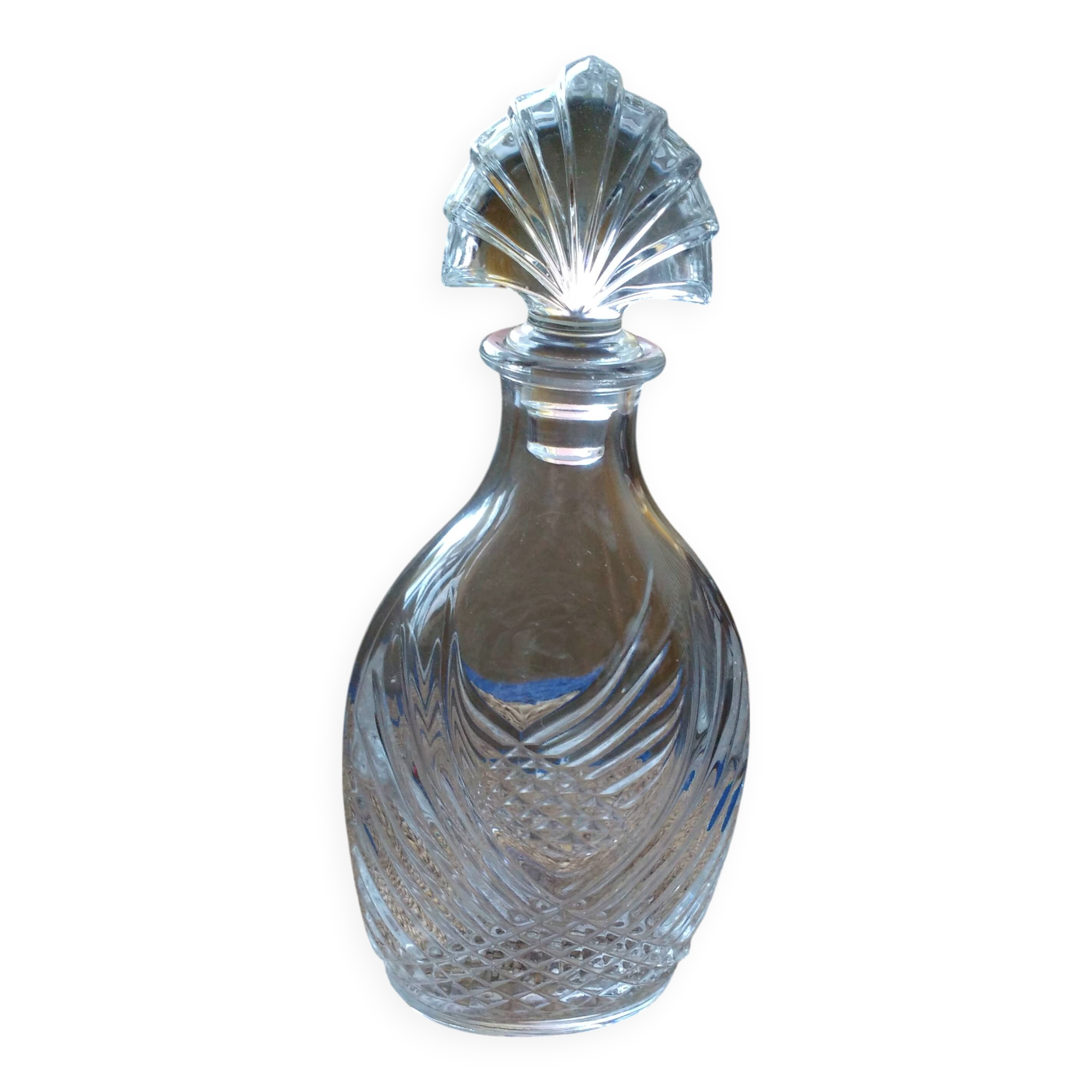 Vintage crystal whisky decanter from the 50s/60s