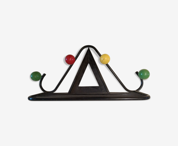 Patère porte manteaux boules vintage 60s