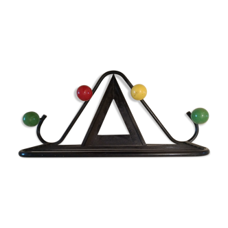 Coat rack door vintage balls 60s