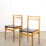 Vintage Chairs in style of Gio Ponti, 1970, set of 4
