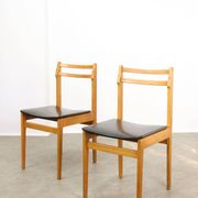 Vintage Chairs in style of Gio Ponti, 1970, set of 4
