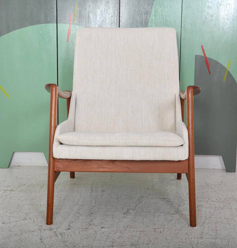 Vintage armchair by Norwegian Peter Wessel from the 1960s