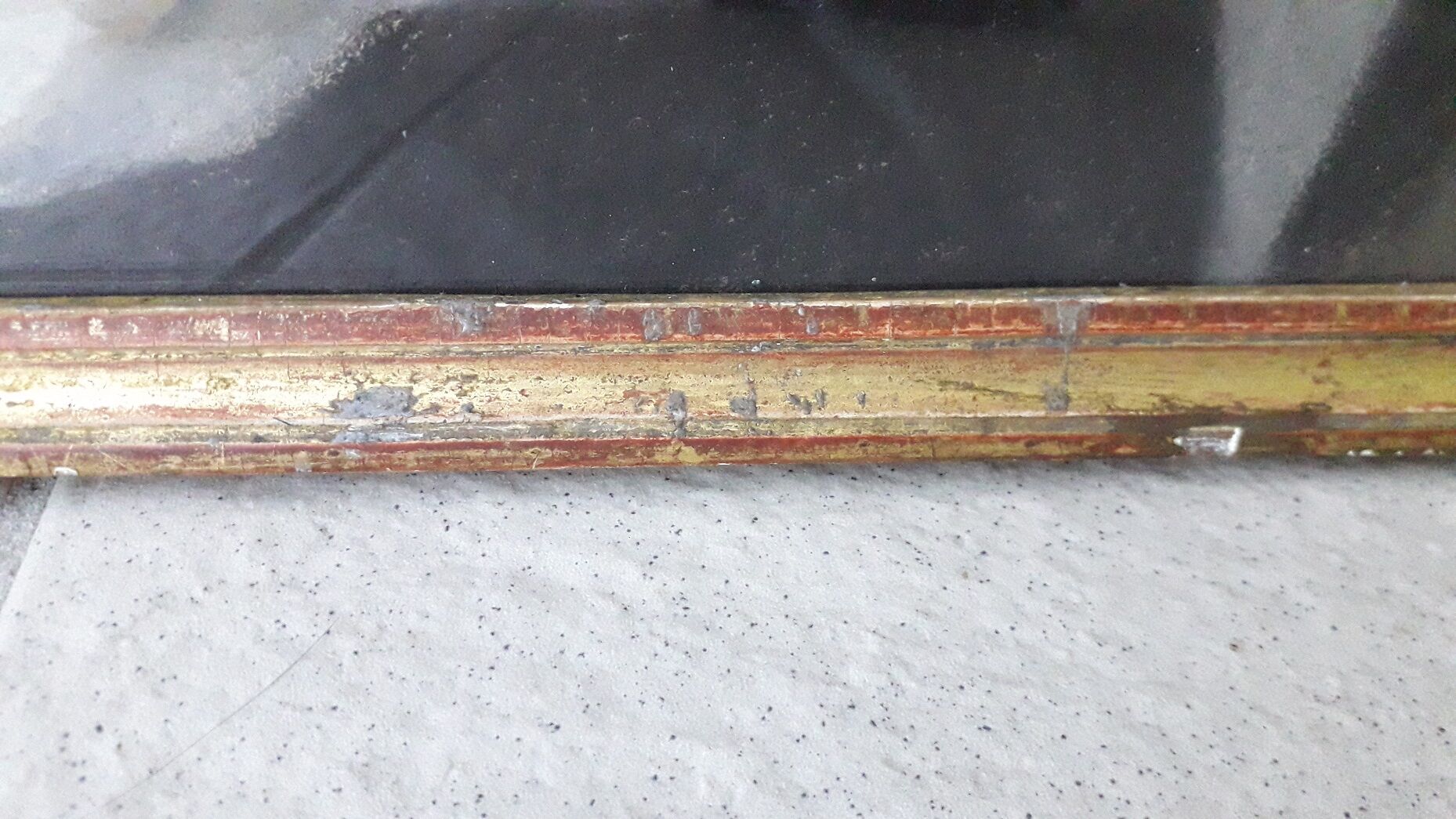 Pastel portrait painting