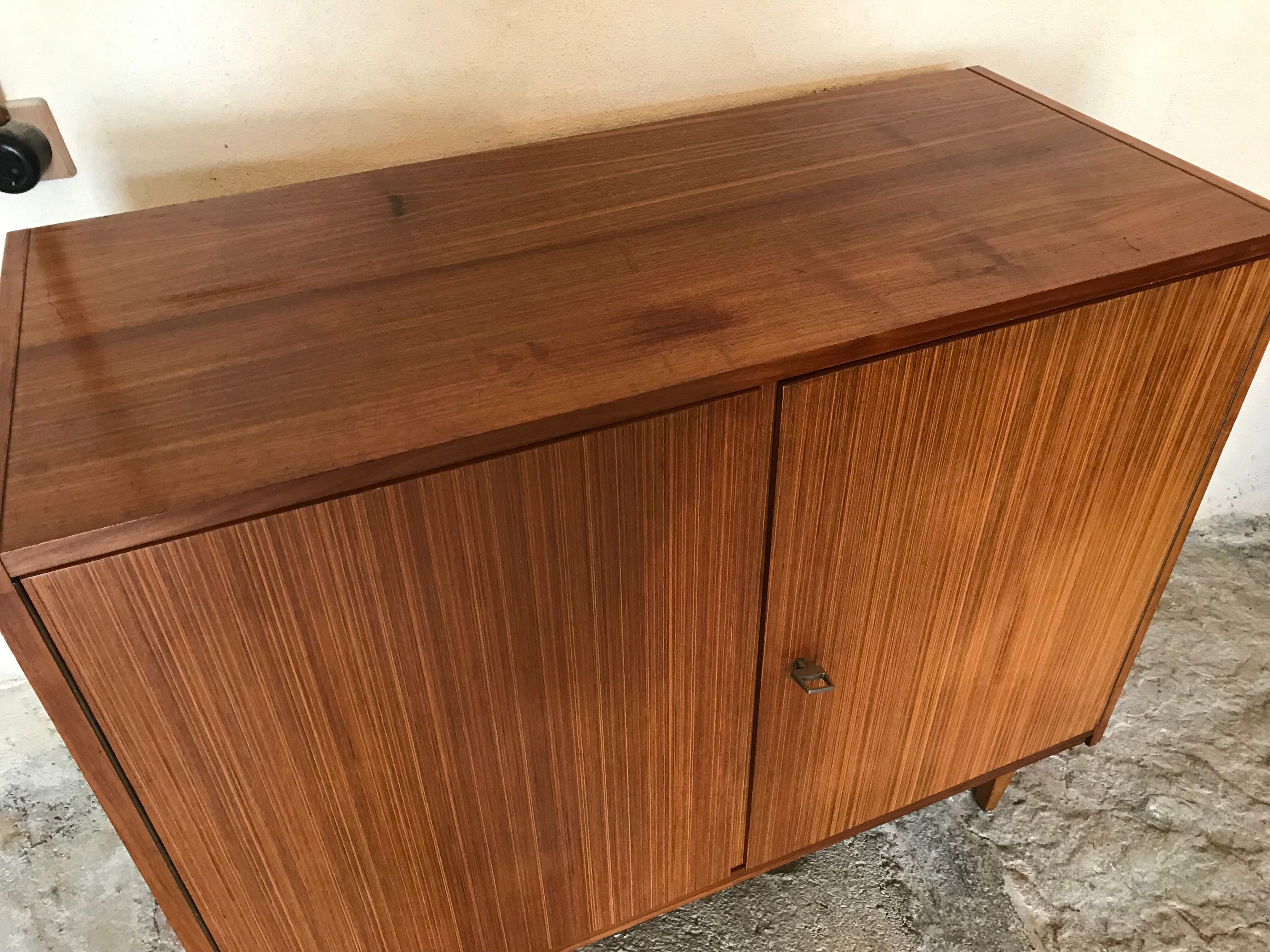 Buffet vintage storage cabinet 1980's