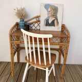 Portrait à l'huile vintage