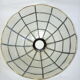 Mother-of-pearl lampshade for hanging