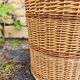 Large Wicker Basket with Lid